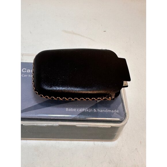 Range Rover Leather Car Key Fob Cover Calfskin By Cadtealir - Picture 4 of 6